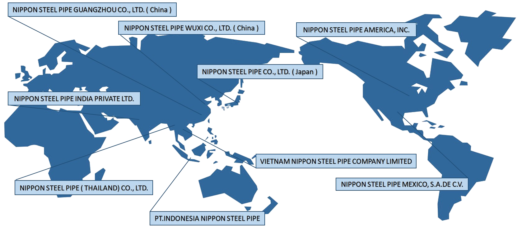 Nippon World Map